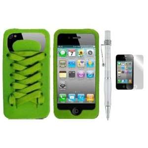  GREEN SHOE LACE   Silicone Skin Design Protector Soft 