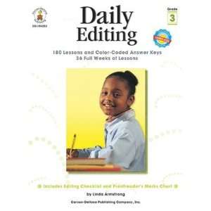  Carson Dellosa Publications CD 104252 Daily Editing Gr 3 