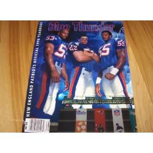   1998 New England Patriots Official Yearbook Magazine Patriots Books