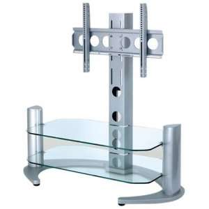    Alphason AG94 2 S 43 Inch Silver Metal TV Stand