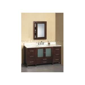 CC1224 60 Bathroom Vanity Set W/ Undermount Sink, 3 Hole Installation 