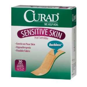  CURAD Sensitive Skin   Sensitive Skin 3/4, 30 count   24 