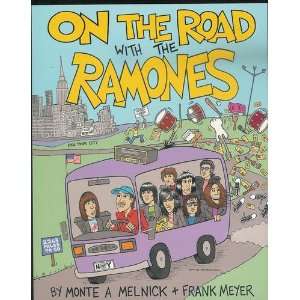 On The Road With The Ramones 2003 PROMO POSTCARD By John Holstrom 2003 