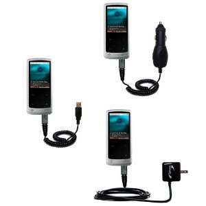  USB cable with Car and Wall Charger Deluxe Kit for the RCA 