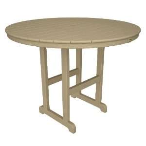   Bay Round 48 Counter Table in Sand Castle Patio, Lawn & Garden