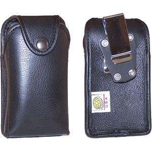   Large Turtleback Heavy Duty Leather Pouch With Metal Clip Electronics