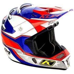  Klim F4 Anniversary Helmet   Medium/Red/White/Blue 