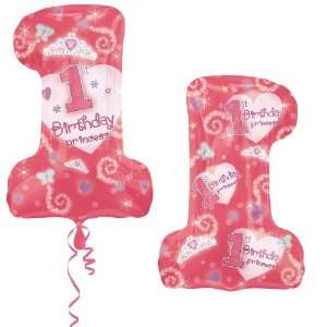   Birthday Princess Jumbo 28 Foil Balloon Party Supplies Toys & Games