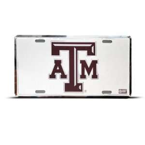  Texas A & M University Metal College License Plate Wall 