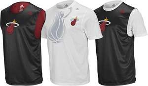 Miami Heat Adidas Tip Off Jersey T Shirt Combo sz Youth Large  