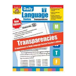  EVAN   MOOR REVIEW GR 4 TRANSPARENCIES FOR DAILY LANGUAGE 