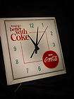 COKE   COCA COLA LIGHT UP ADVERTISING CLOCK