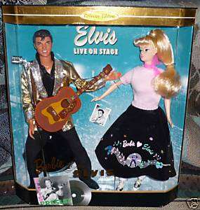 NRFB 1996 Collector Edition Barbie Loves Elvis  