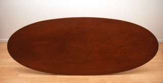 Mid Century Surfboard Coffee Table Oval Eames Nelson  
