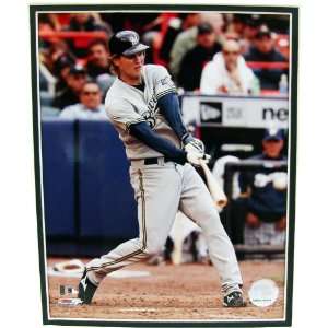  MLB Milwaukee Brewers Corey Hart 11 by 14 Inch Matted 