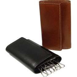   Mens Colombo Leather Tri fold Key Holder Wallet  