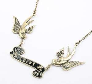 Fashion Necklaces Lucky Carrier Pigeon Pendants Cute  