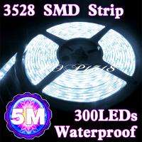   5M LED 3528 SMD 300Leds Cool White Strip Light Lamp DC 12V  