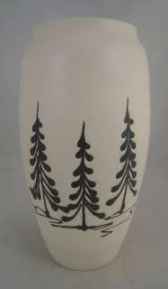Door Pottery Winter Wonderland Vase White  