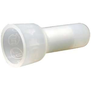   INSULATED CAPS (16/14 GAUGE; CLEAR WHITE; BAG OF 100)