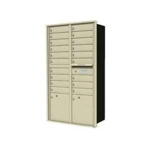  versatile™ 4C Horizontal Cluster Mailboxes in Sandstone 