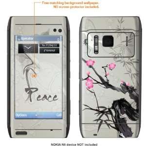   Decal Skin STICKER for NOKIA N8 case cover N8 307 Electronics