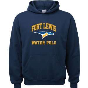  Fort Lewis College Skyhawks Navy Youth Water Polo Arch 