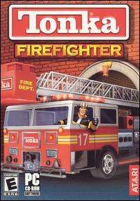 Tonka Firefighter PC CD kids drive help rescue emergency fire truck 