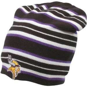   Vikings Long Reversible Knit Hat One Size Fits All