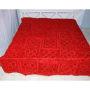  Indian Decorative Home Furnishing Cotton Bedspread with 