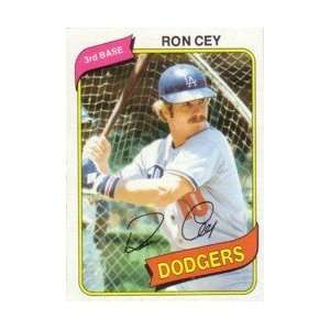  1980 Topps #510 Ron Cey [Misc.]