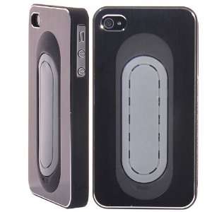   Drawing Aluminum Case for iPhone 4/iPhone 4S (Black) 