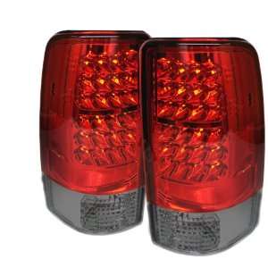    LED RS Red/Smoke Medium LED Tail Light for GMC Denali 00 06   Pair