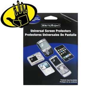 com New 5 Inch Fellowes Writeright 5 Pack Universal Screen Protectors 