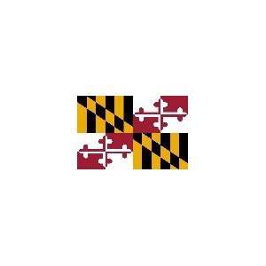  5 ft. x 8 ft. Maryland Flag for Outdoor use Patio, Lawn & Garden