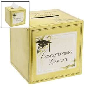   Card Box   12 Inch Gold Ivy League Graduation Party Toys & Games