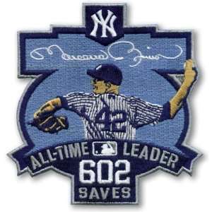  Mariano Rivera All Time Saves Leader 602 MLB Commemorative 