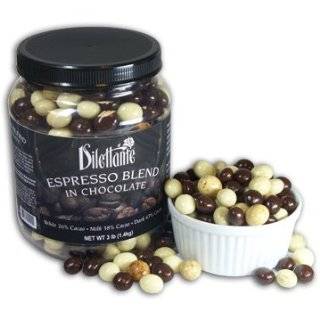   espresso bean blend white milk dark chocolate 3lb jar by dilettante