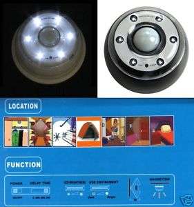 Auto PIR 6 LED Light Infrared Sensor Motion Detector  