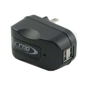  RND Power Solutions Dual Black USB AC Adapter / Wall 