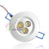 Warm White High Power LED Recessed Ceiling Light Cabinet Spot 