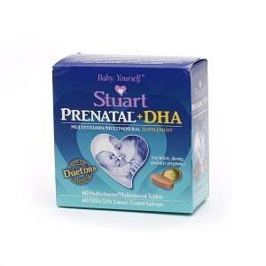  Stuart Prenatal + DHA, Multivitamin, 120 ea Health 