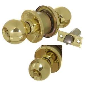  Nugard Commercial Entrance Lock, Polished Brass, By Sunico 