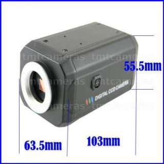   HAD CCD 6～60mm CS Lens Box Security Color Camera OSD D WDR  