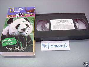 National Geographic Really Wild Animals VHS Asia 727994516477  