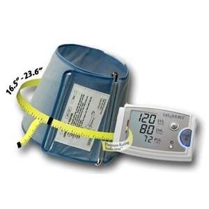 com Blood Pressure Kit w/Extra Large Cuff 16.5   23.6   AND Medical 