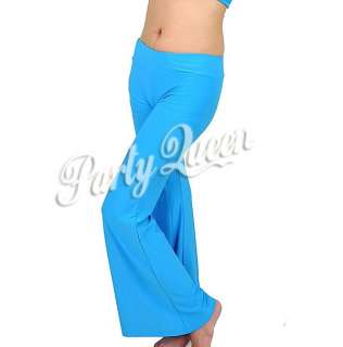 9Clr Casual Wear Belly Dance Cotton Yoga Exercise Pants  