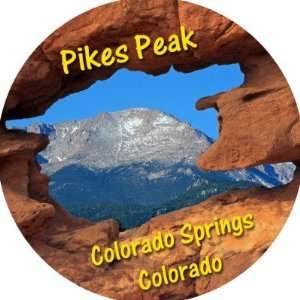 Pikes Peak, Colorado Springs, Colorado Fridge Magnet 