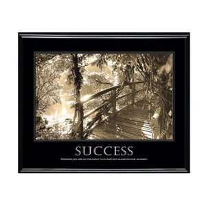  Advantus® Sepia tone Success Framed Motivational Prints 
