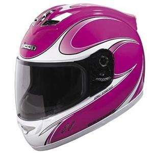  Icon Womens Mainframe Kitty Helmet   2006   Medium/Pink 